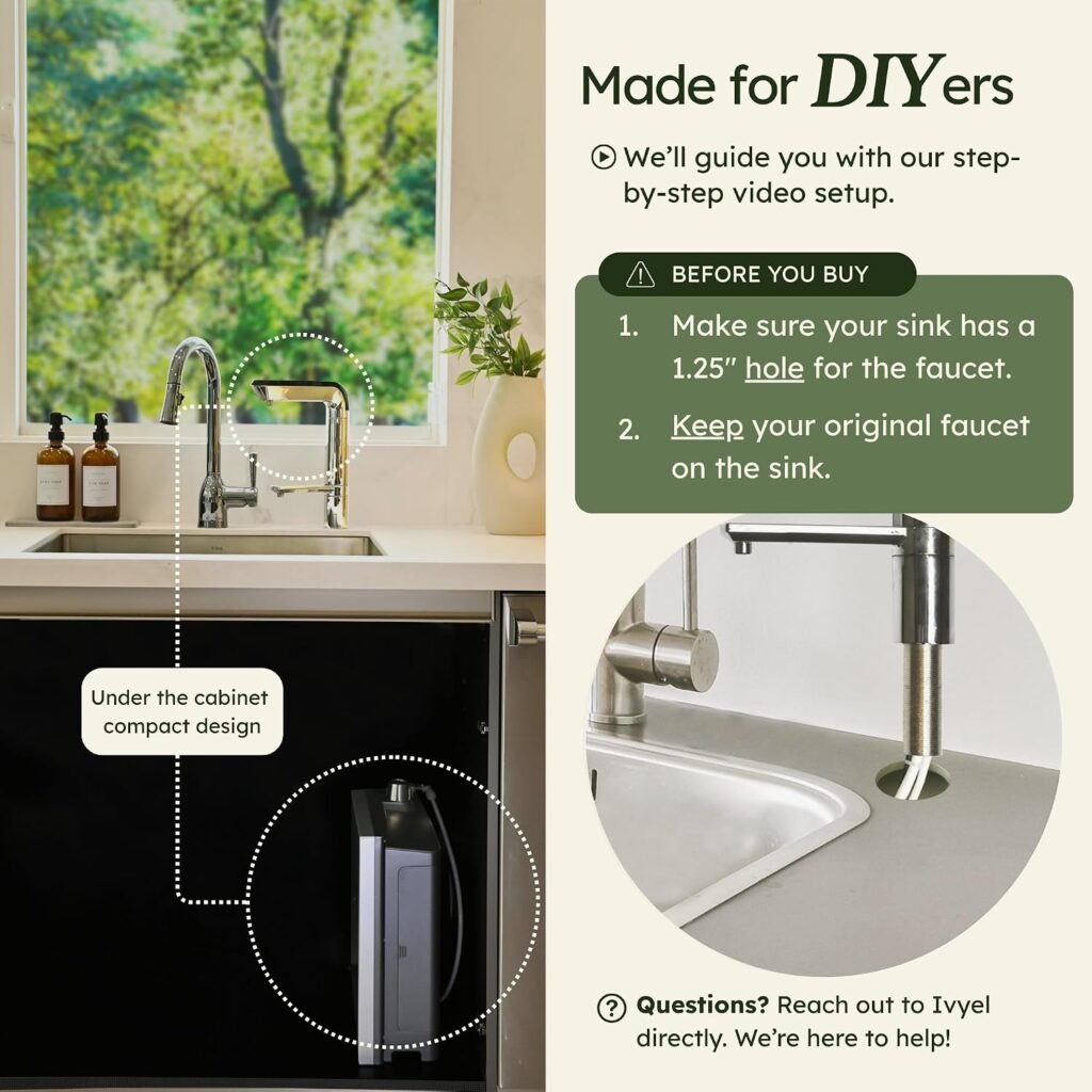 PL-MAX Under Sink Water Ionizer – Korean-Made Smart Touch Faucet System with Solid Platinum-Titanium Plates, DARC Self-Cleaning 5-Year Warranty PL-MAX Under Sink Water Ionizer – Korean-Made Smart Touch Faucet System with Solid Platinum-Titanium Plates, DARC Self-Cleaning 5-Year Warranty